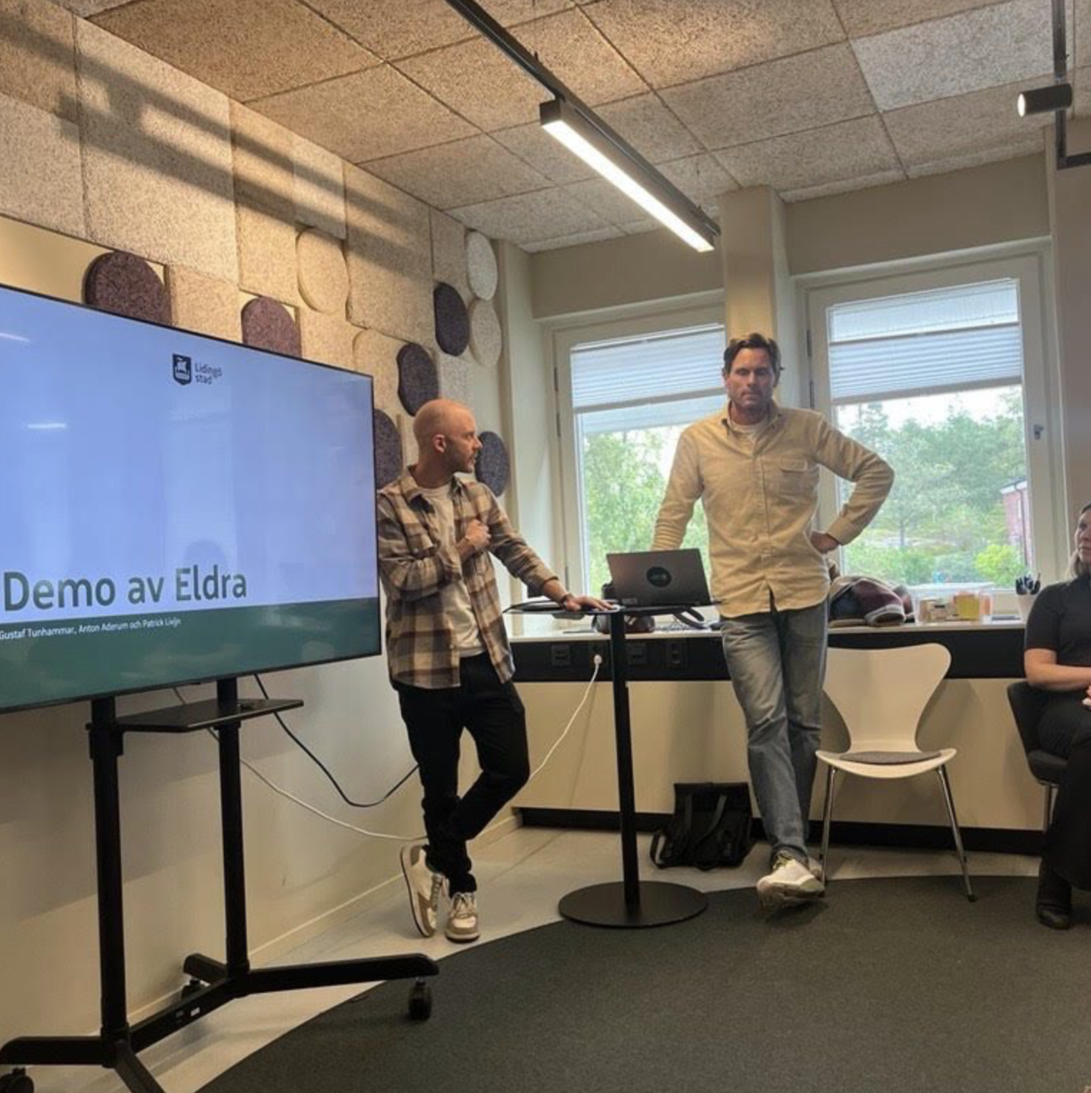 Personer i presentation